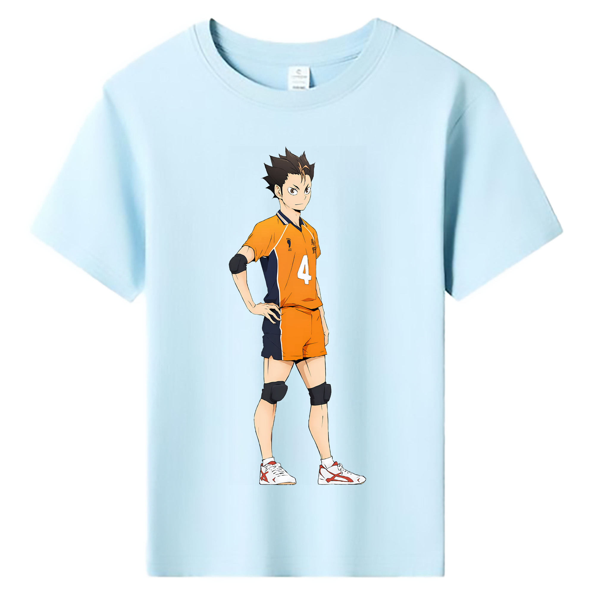 （画像用） ハイキュー!! Haikyu!! 綿100％キッズTシャツ（フロントプリント）